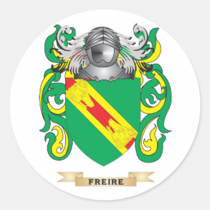 Pegatina Redonda Freire Coat of Arms