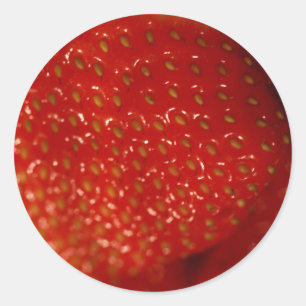 Pegatina Redonda Fresas #3