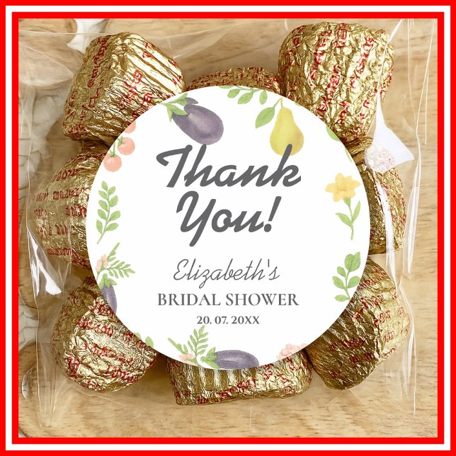 Pegatina Redonda Frescos del mercado Desayuno de Mercado de Agricul (Subido por el creador)