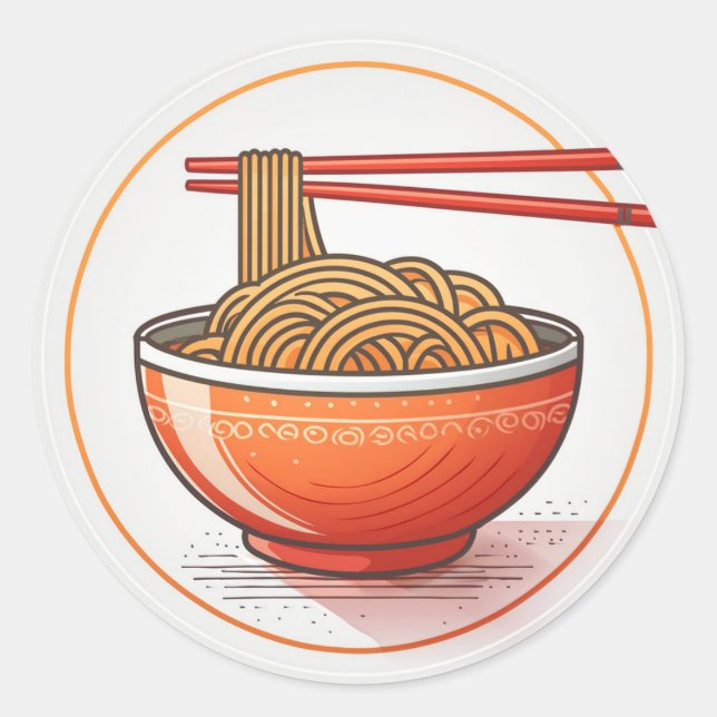 Pegatina Redonda Freshmade (Anverso)