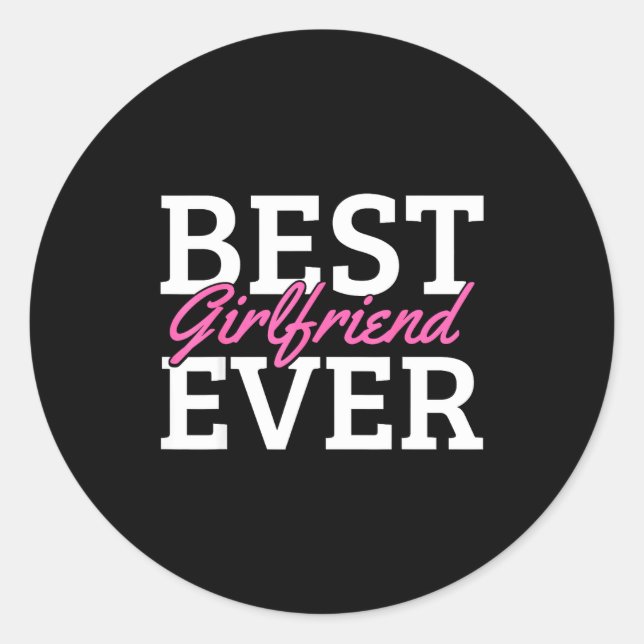 Pegatina Redonda Friend Of All Time  (Anverso)