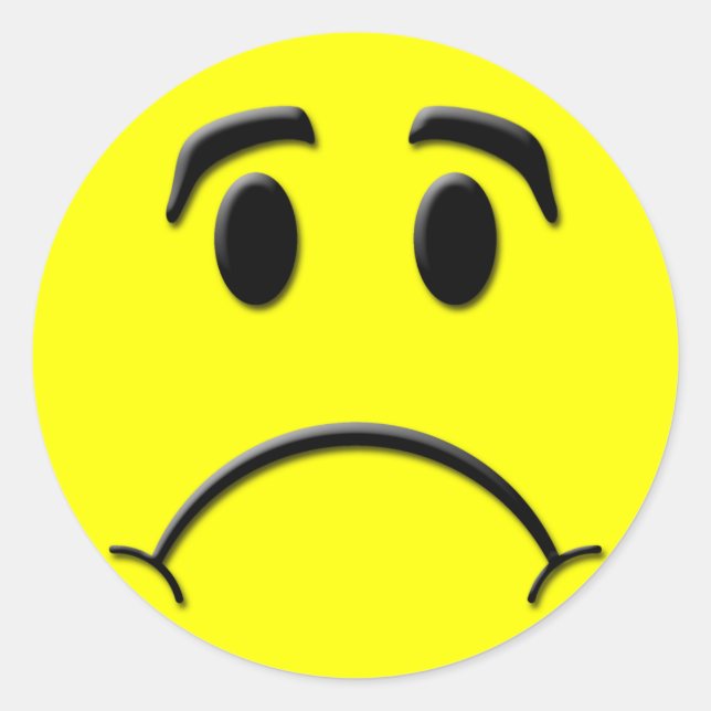 Pegatina Redonda Frío (Anverso)