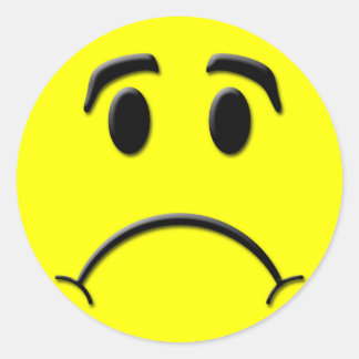 Pegatina Redonda Frío