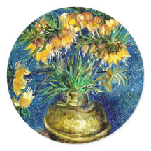 Fritarios imperiales en una vara de cobre - Van Go