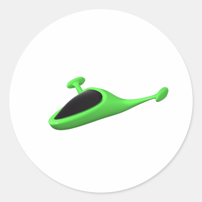 Pegatina Redonda Froggy (Anverso)