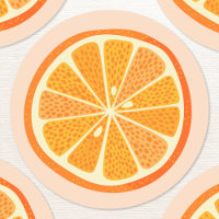 Fruta de naranja cítrica