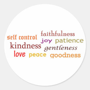 Pegatina Redonda Frutas del alcohol