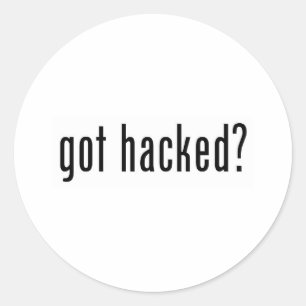 Pegatina Redonda ¿fue hackeado?