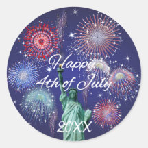 Fuegos artificiales del Día de la Independencia