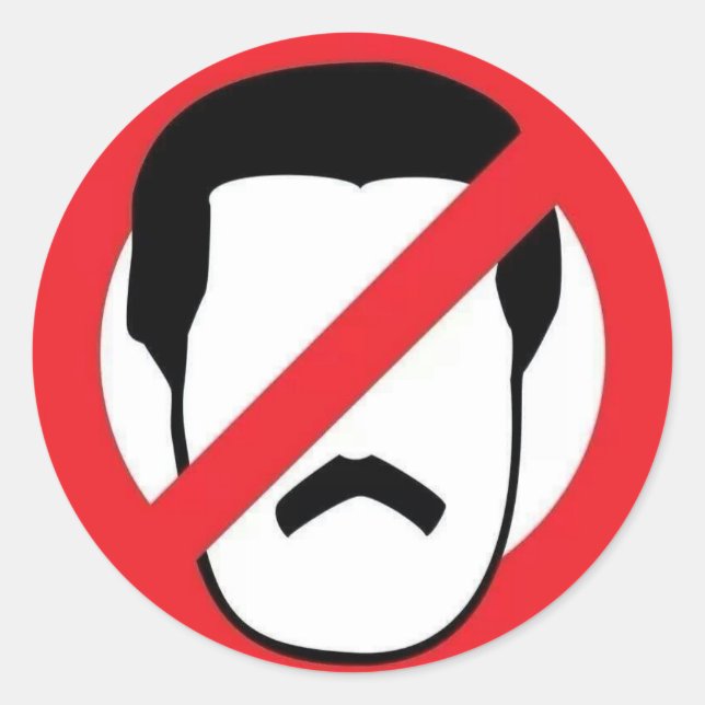 Pegatina Redonda Fuera Maduro (Anverso)