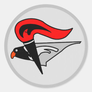 PEGATINA REDONDA FUERZA AÉREA ISRAELÍ SQUADRON-FLYING SCHOOL-BASI