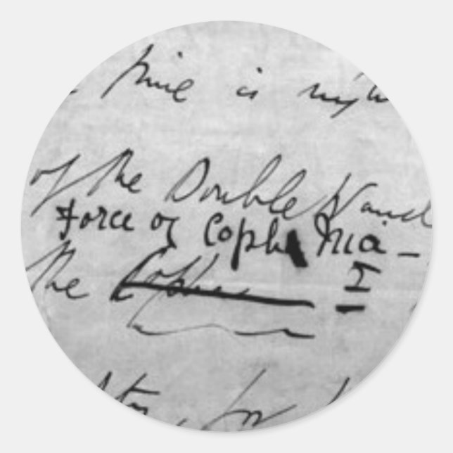 Pegatina Redonda Fuerza de focas Coph Nia (Anverso)