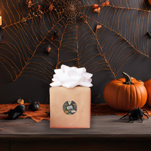 Pegatina Redonda Fun Halloween