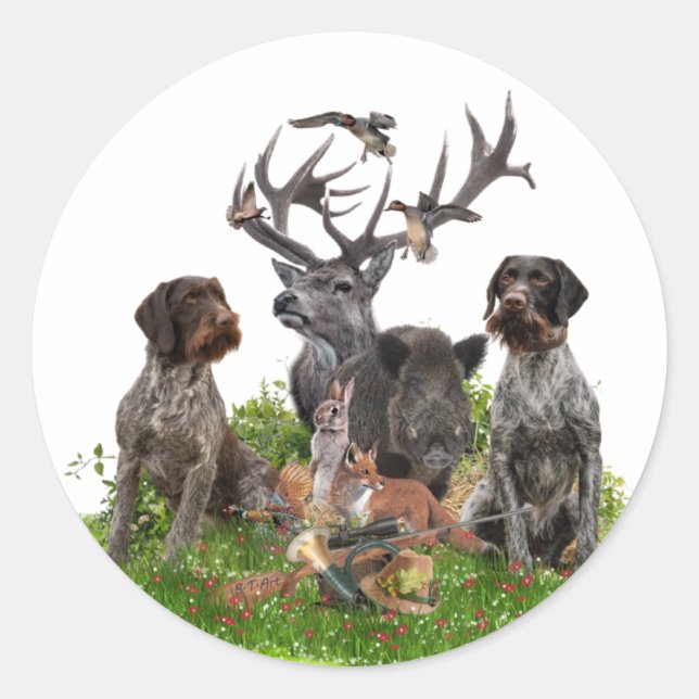 Pegatina Redonda Funda de la almohada redonda de la almohada de la  (Anverso)