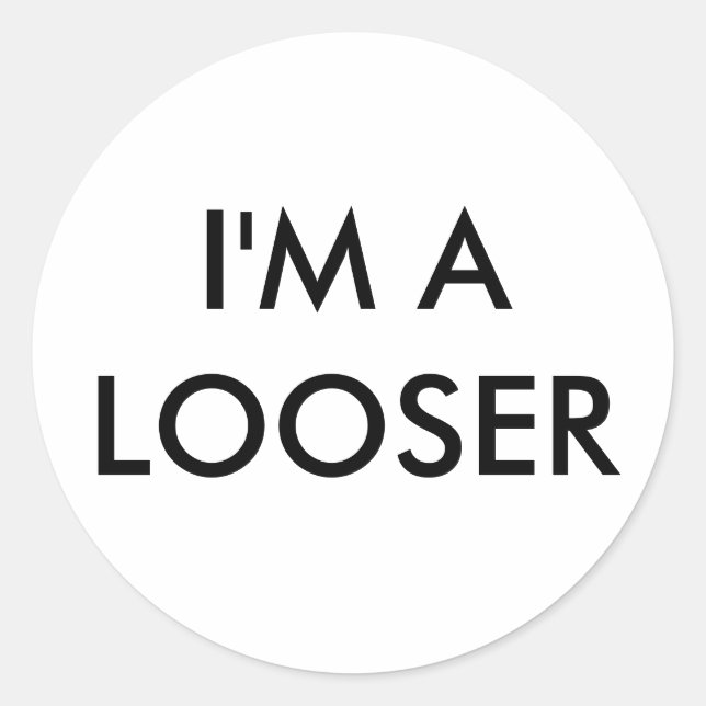 PEGATINA REDONDA FUNNY (Anverso)