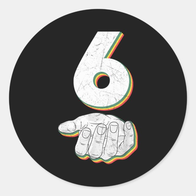 Pegatina Redonda Funny 67 Six Seven Meme Couple Matching Halloween  (Anverso)