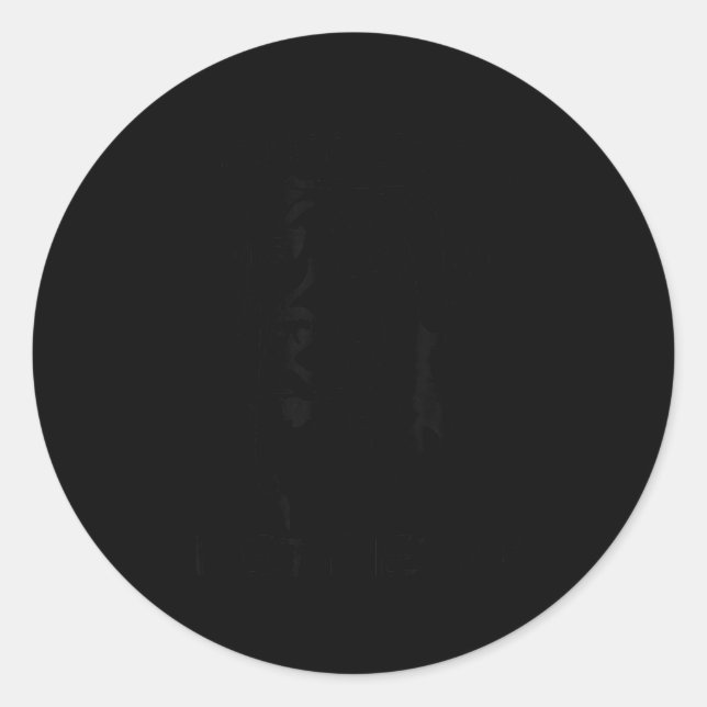 Pegatina Redonda Funny Animal Pun S Don't Stop Retrieving Labrador  (Anverso)