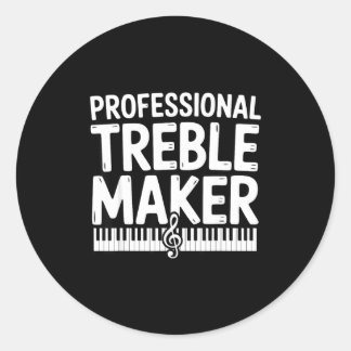 Pegatina Redonda Funny Ano Technician 