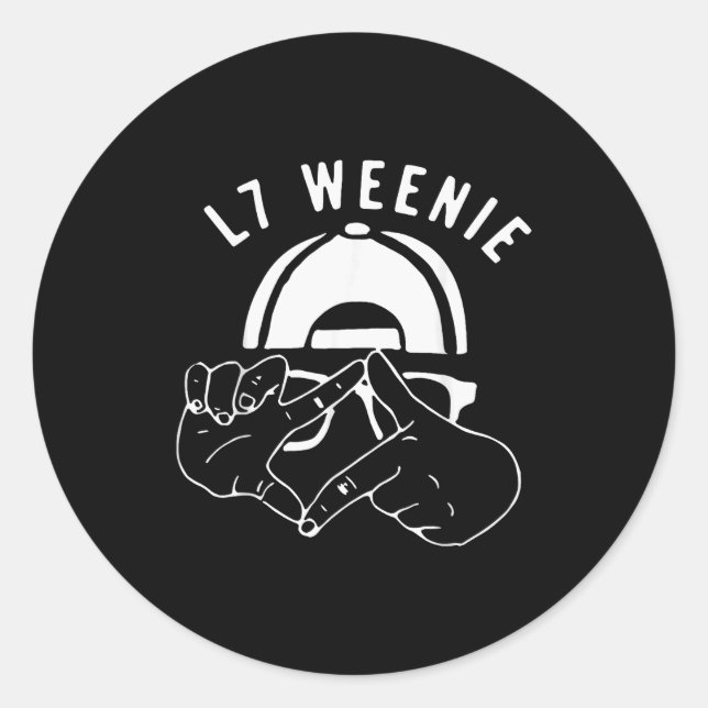 Pegatina Redonda Funny Baseball Softball Season Apparel  (Anverso)