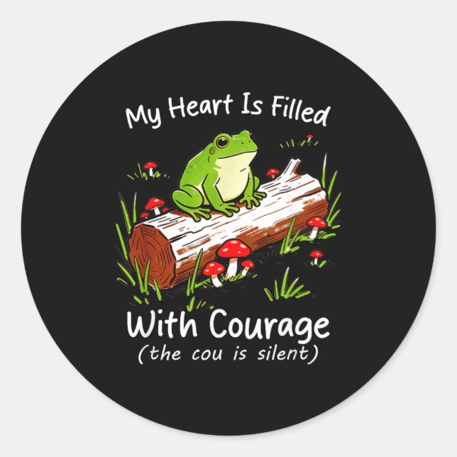 Pegatina Redonda Funny Bee My Valentines Day Beekeeper Couple Famil (Anverso)