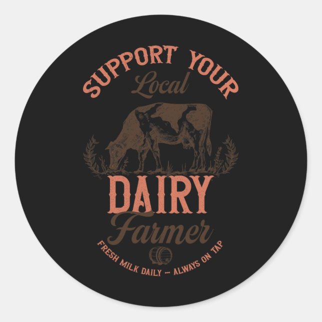 Pegatina Redonda Funny Breast Feeding Moms Saying New Moms Breastmi (Anverso)