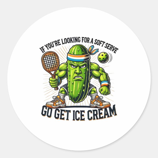 Pegatina Redonda Funny Ckleball Shirt Men Dad Grandpa Him Husband  (Anverso)