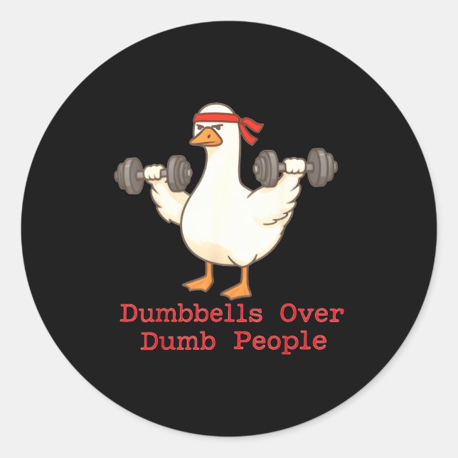 Pegatina Redonda Funny Couple For Valentine’s Day Gift For Husband  (Anverso)