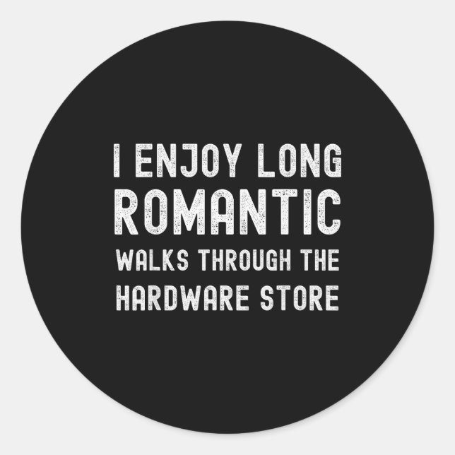 Pegatina Redonda Funny Dad Shirts Fathers Day Tools Christmas Handy (Anverso)