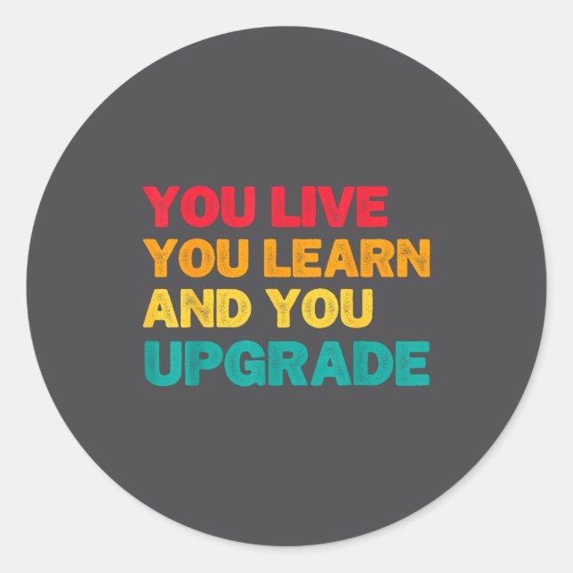 Pegatina Redonda Funny Divorce Break Up Men Women Party Quote Ex Hu (Anverso)