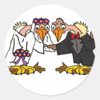 Funny Old Buzzard Boda Personalizado Art