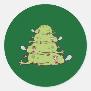 Pegatina Redonda Funny Personalizado Moderno Sencillamente Clásico 