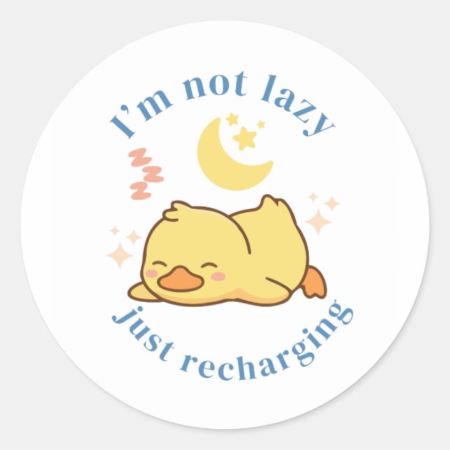 Pegatina Redonda Funny Stickers (Anverso)