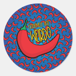 Pegatina Redonda Funny stickers