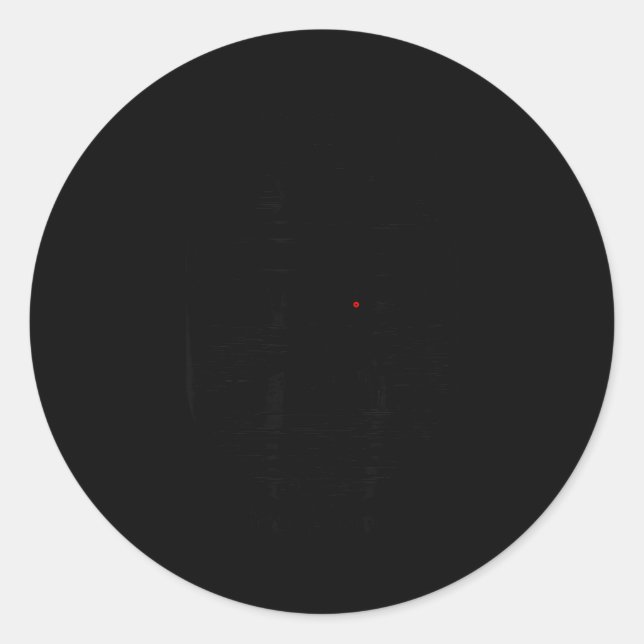 Pegatina Redonda Funny Stud Canadian Wolf Bird Hockey Romance Lgbt  (Anverso)