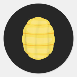 Pegatina Redonda Funny Turtle Shell Lazy Halloween Disstume Regalo