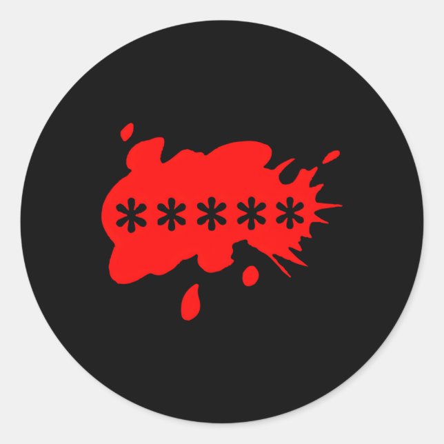 Pegatina Redonda Futaba Sakura Akiba Geek Estilo Ropal (Anverso)