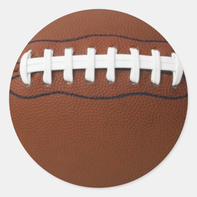 Pegatina Redonda Fútbol (Anverso)