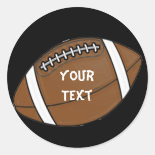 Pegatina Redonda Fútbol