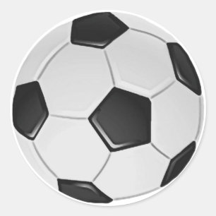 Pegatina Redonda Fútbol americano o de asociación