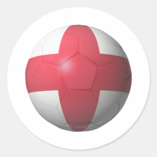 Pegatina Redonda Fútbol de Inglaterra