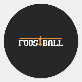 Pegatina Redonda Fútbol de mesa I