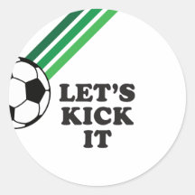 Fútbol franjas verdes vamos a patearlo cumpleaños