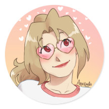 Gafas de sol con forma de corazón de Amber BF