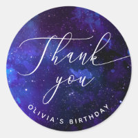 Galaxy Gracias Cumpleaños | Noche Estrellada Cósmi