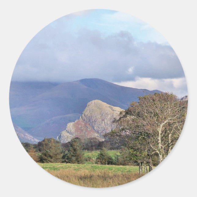 PEGATINA REDONDA GALES (Anverso)