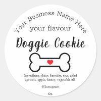 Galleta doggie Personalizado de hueso de perro