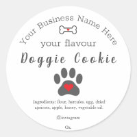 Galleta doggie Personalizado Dog Paw