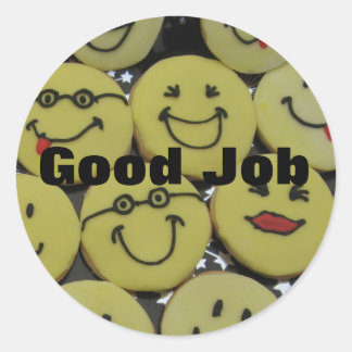 Pegatina Redonda Galletas