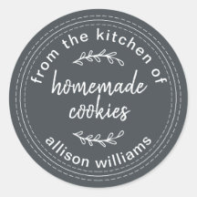 Galletas Caseras Rústicas De la Cocina de Negro