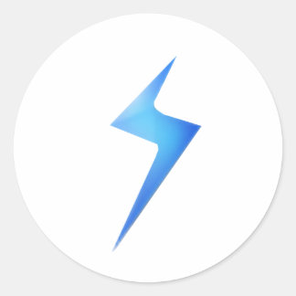 Pegatina Redonda Gamefresh Bolt